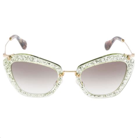 miu miu glitter sunglasses replica|Miu Miu Glitter Sunglasses products for sale .